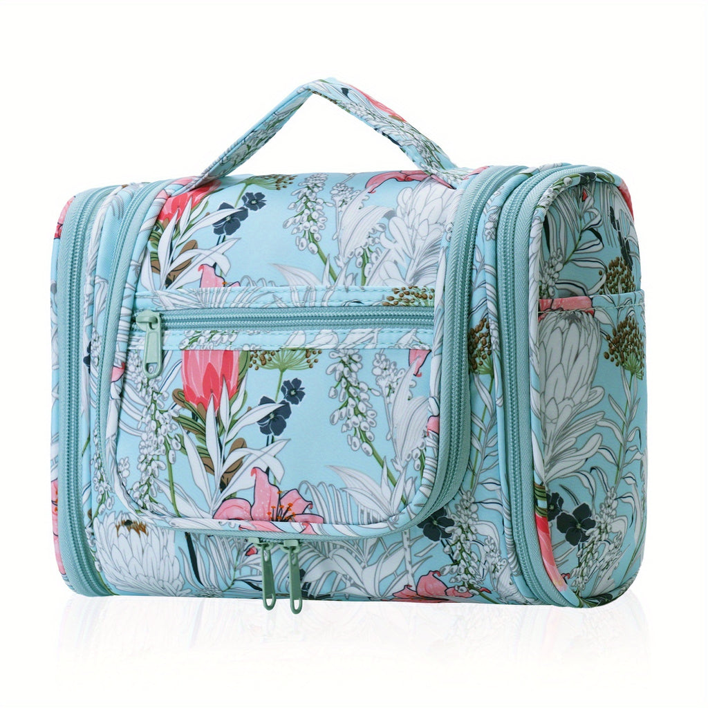 Hanging Toiletry Bag Shower Bag With Hook Multifunctional Pocket Travel Cosmetic Makeup Organizer With Handle Bathroom Bag For Women And Men Toiletries Bag For Travel