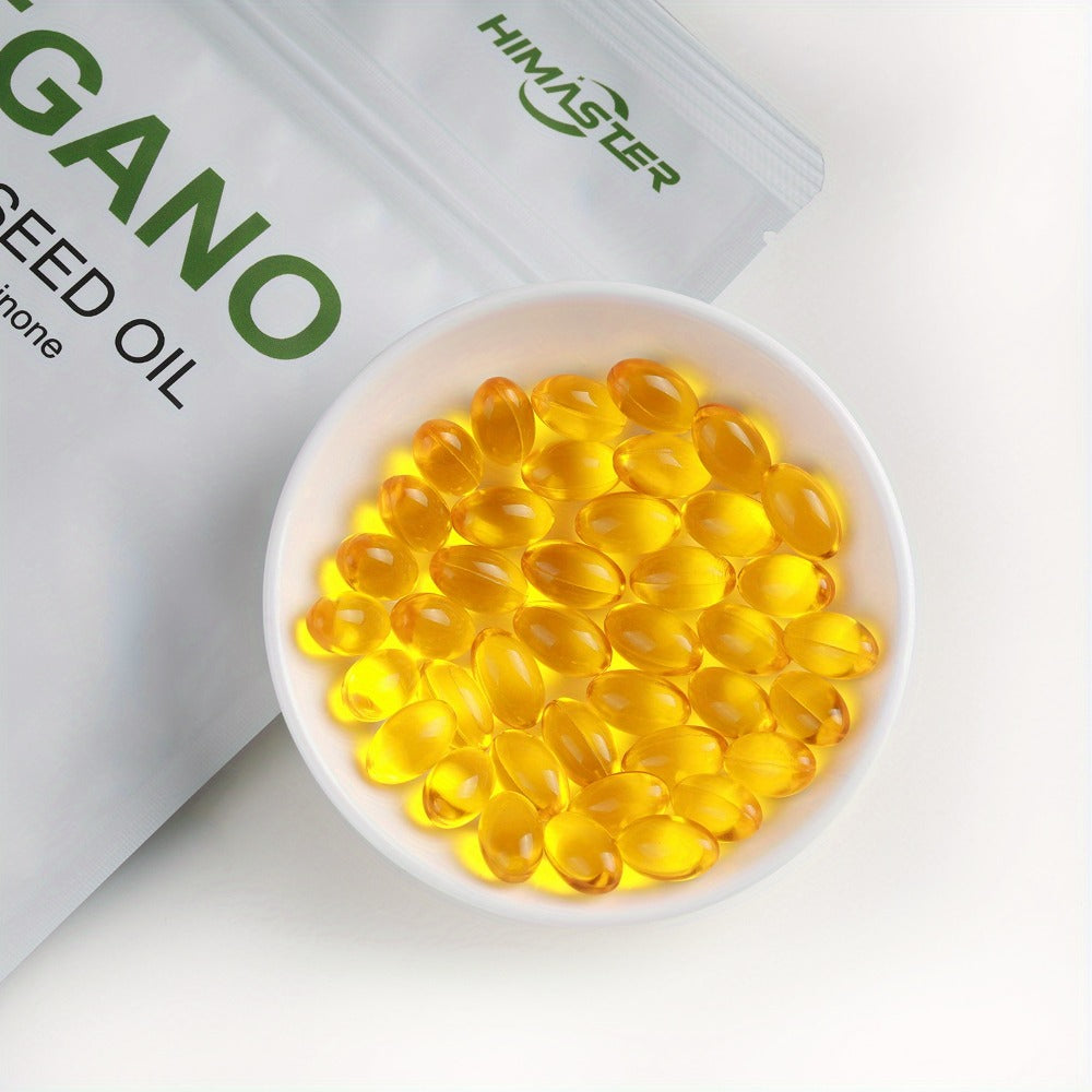 Oil Of Oregano Softgels Per Serving, 300 Count, 2in 1 Formulated with Black Seed Oil Plant Based, with Ultra-High Carvacrol & Thymoqione Content, for Fitness, Maximally Absorbed with Ideal Pairing Per Servingherbal Equivalent, Preferred Gift