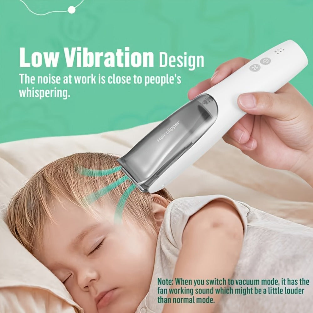 Electric Hair Clippers and Shavers, USB Rechargeable with Automatic Suction, Portable Design, Easy Styling and Smooth Cutting, Professional Home Hair Clippers, Perfect Holiday Gift