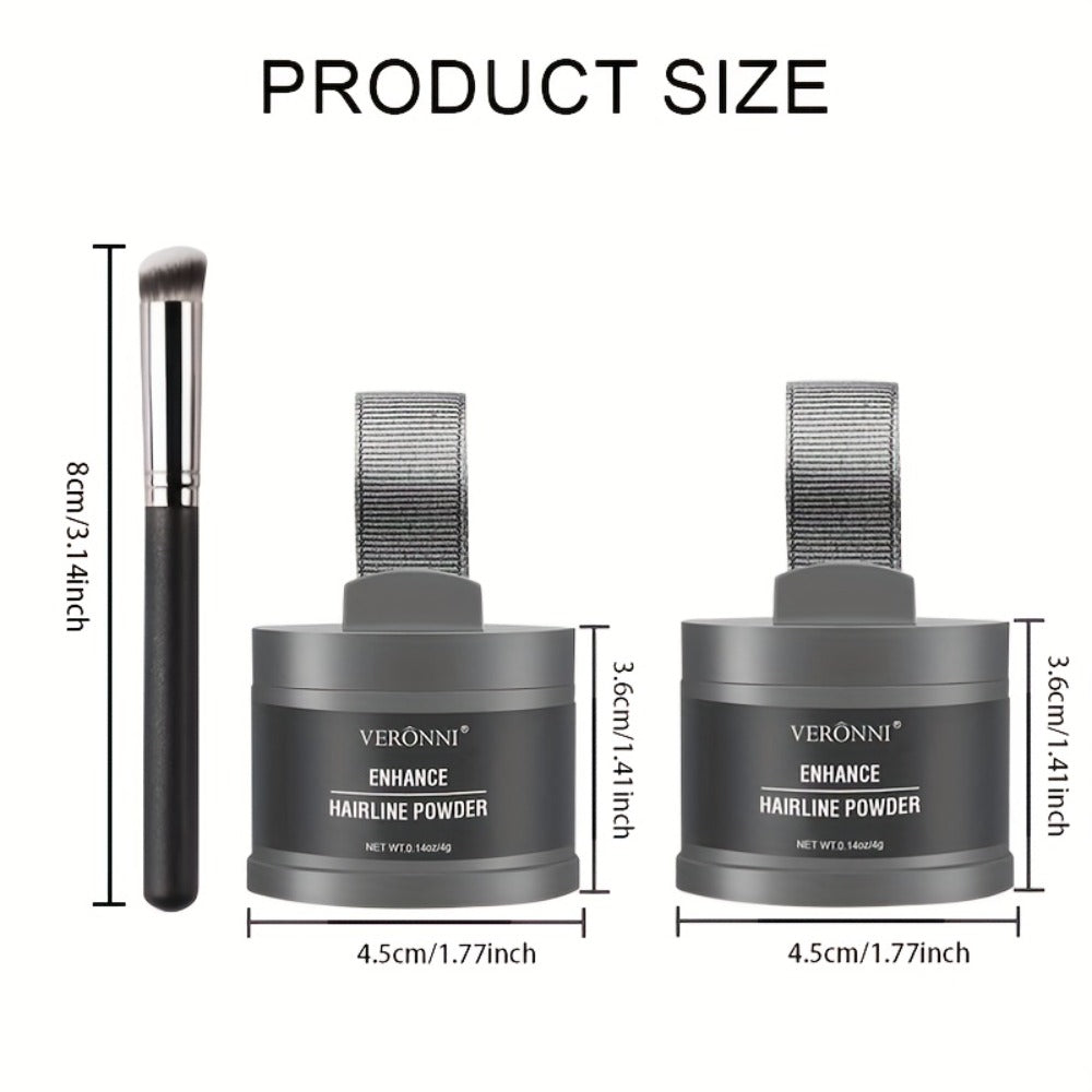Eyebrow Pencil with Brush 2 Pack — Waterproof Microblading Brow Pen, Long-Lasting 48H Wear, Natural Hair Stroke Effect, Full Coverage for Men & Women, All Hair Types, Multiple Shades
