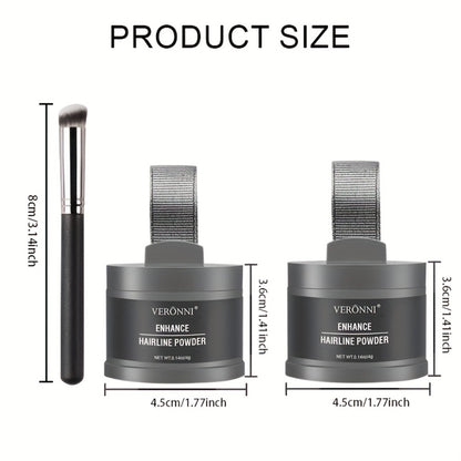 Eyebrow Pencil with Brush 2 Pack — Waterproof Microblading Brow Pen, Long-Lasting 48H Wear, Natural Hair Stroke Effect, Full Coverage for Men & Women, All Hair Types, Multiple Shades