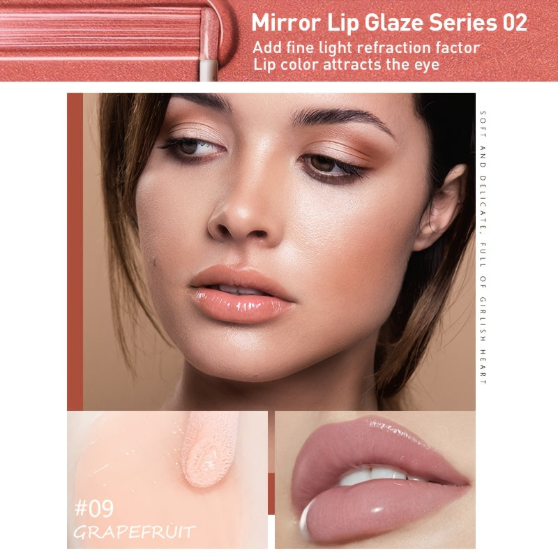 [Christmas Gifts] Matte Lip Liner and Glitter Lipstick Set, Durable, Waterproof and Sweat Resistant, Easy to Color, Easy to Outline Lips, Create the Perfect Shine Lip Makeup, Suitable for Everyday Date Party Makeup Christmas Gifts, Christmas Presents for
