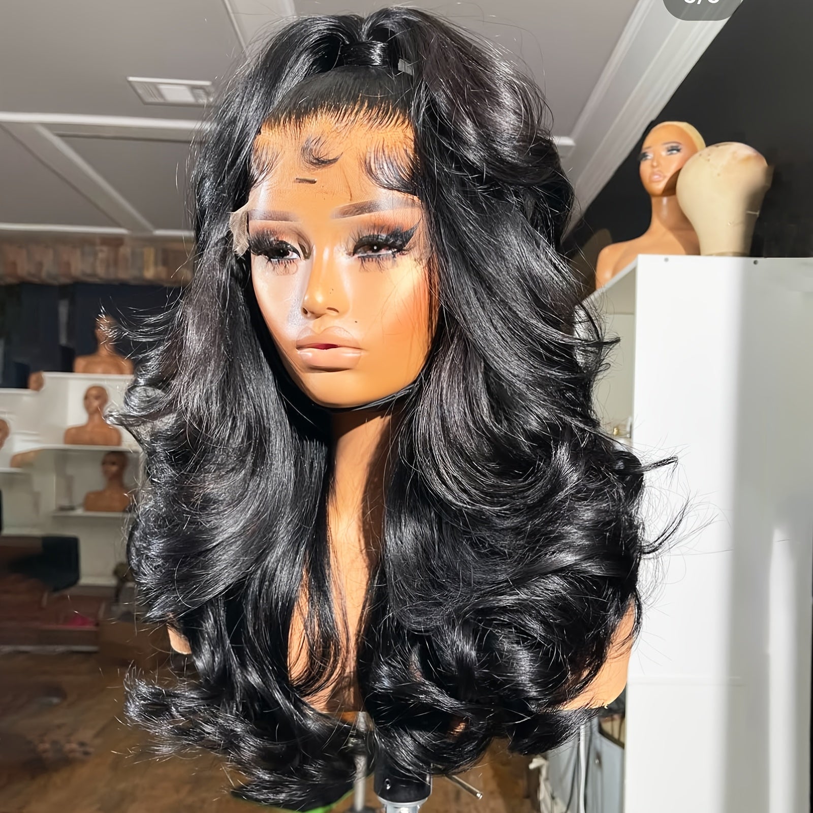 13X4 Body Wave Lace Front Wigs 13X4 Glueless Lace Wig Pre Plucked Hairline HD Transparent Lace Frontal Wigs for Women Density Bye Bye Knots Wig