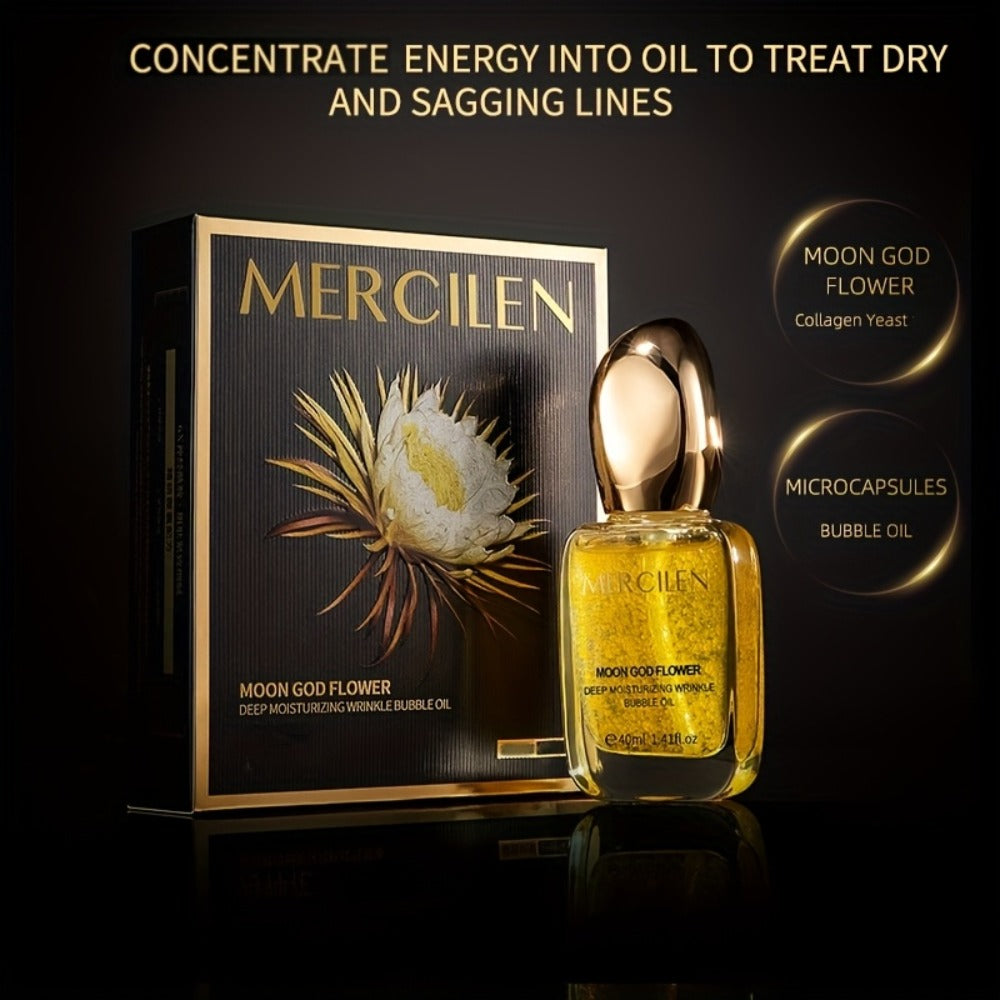 MERCILEN MOON GOD FLOWER DEEP MOISTURIZING BUBBLE OIL Skincare