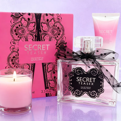 Women's Perfume Lychee Jasmine Vanilla Long Lasting Eau de Parfum 3.38 oz Gift Box - Sexy Goddess Floral Fruity Sweet Seductive Scent for Her Birthday Valentine