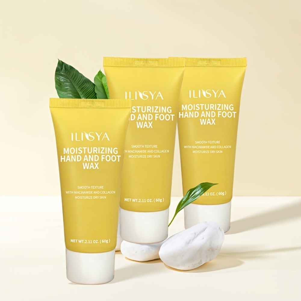 3PCS Hydrating And Moisturizing Foot Wax, Containing Nicotinamide Essence, Foot Gently Hydrating And Moisturizing Feet, Deeply Moisturizing Foot Making Feet Soft And Moist, Men And Women Can Use, Foot Care Beautiful Good Thing