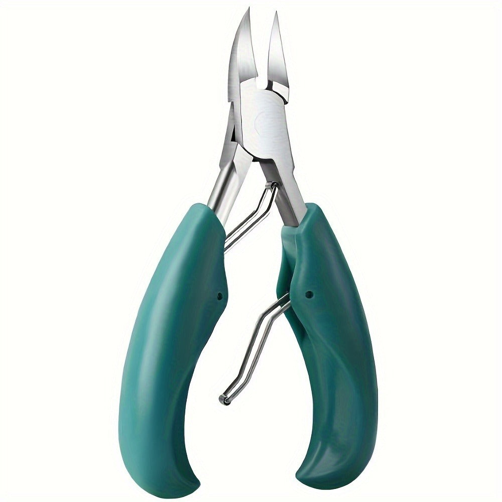 Toenail Clippers for Thick Nails & Ingrown Toenails 3 Pack - Sharp Curved Blade Podiatrist Nail Clipper for Men Women Seniors Professional Pedicure Tool