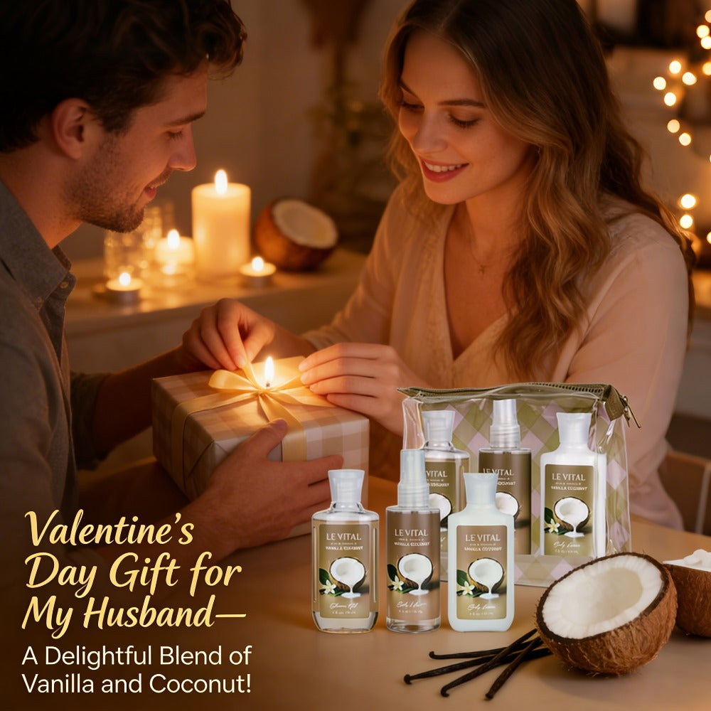 Skin Scent Bath And Body Care Set, Floral Fragrance Includes Creamy Body Lotion/Shower Gel/Fragrance Mist, Ideal Moisturizing Care for Women, Weekly Exfoliating Routine, Nourishing The Perfect Gift for Wife Or Girlfriend! Holiday Body Care Gift Set