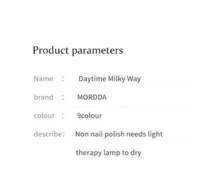 Fairy Powder Nail Art Gel Set 9 Colors - Nine-Grid Special Effect Milky Way Galaxy Gel Polish Alcohol Free UV LED Soak Off - Long Lasting Glitter Nail Gel for Salon & Home DIY Women