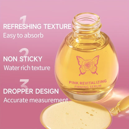 Intimate Area Firming Serum for Women – Skin Tightening & Brightening with Panax Ginseng, Tranexamic Acid & Hyaluronic Acid, Gentle Nourishing Formula, 30ml