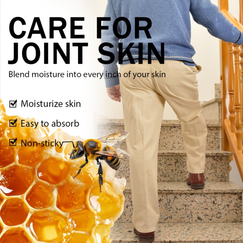 50g*2pcs Bee Venom Joint Skin Care Cream, Powerful Moisturizing And Hydrating, Joint Care, Smooth, Brightening, Fine, Suitable for Arms, Legs, Ankles, Knee, Joint Care, Unisex