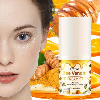 Under Eye Cream Bee Venom & Collagen Instant Lifting 3.8g Deep Moisturizing Dark Circles Puffiness Wrinkles Hypoallergenic Unisex Skincare Glycerin Eye Treatment All Skin Types