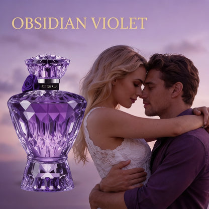Women's Perfume Eau de Parfum - Mysterious Purple Floral Woody Musk Long Lasting Fragrance for Daily Wear & Dates, Elegant Gift for Her, Perfect for Valentine's Day Christmas & New Year, 75ml