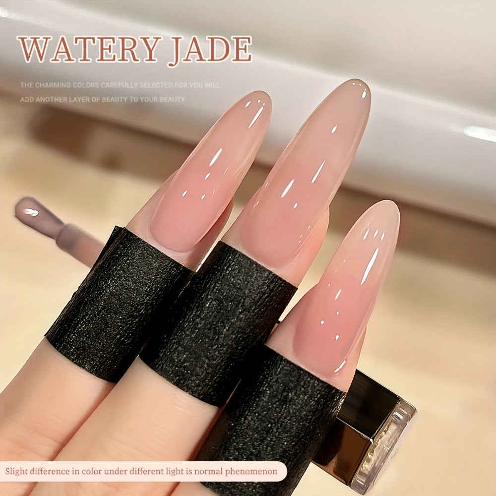XEIJAYI 6pcs/Set 0.51oz New Popular Nail Gel Semi Permanent Nail Art Soaking LED Nail Salon Nail Salon Gel
