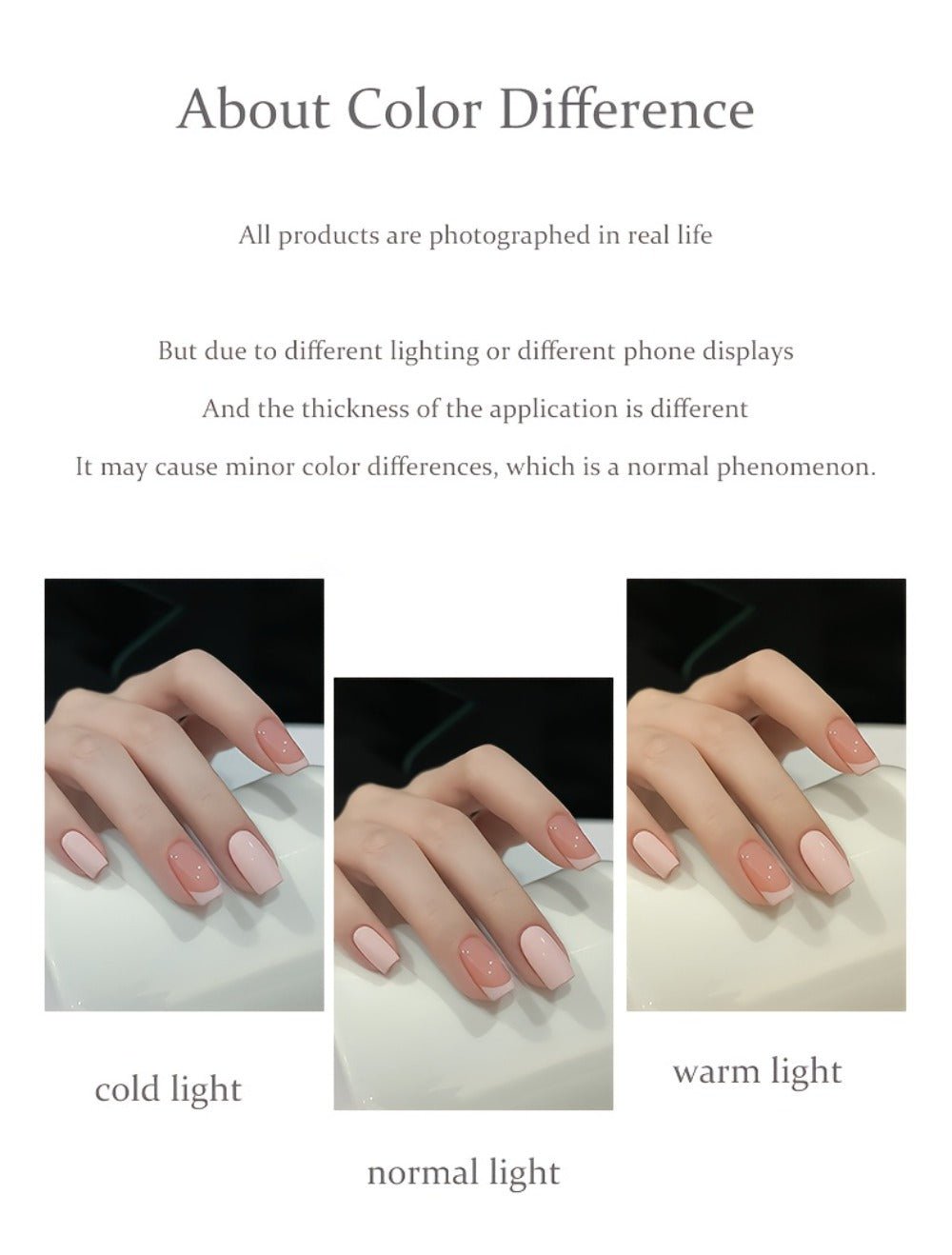 Gel Nail Polish Set 8 Colors Semi Permanent Soak Off LED Manicure Kit - 0.51oz Each Nail Art DIY Home Salon Gel Polish Kit Gift for Women Gentle Pink Shades