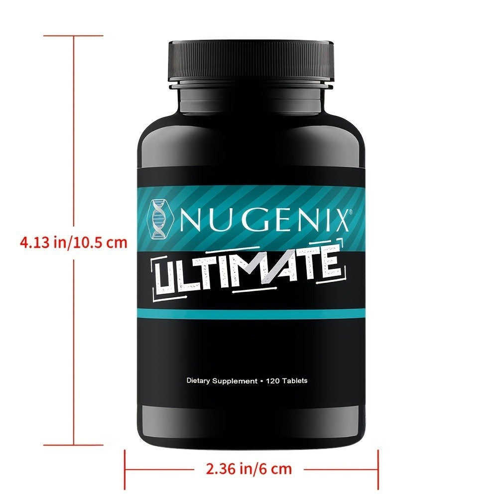 Nugenix Ultimate Supplement, Supports Vitality, Suitable For Men, 120 Capsules