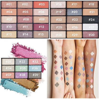 Makeup Kit for Women 58 Colors All-in-One Professional Set with Mirror - Eyeshadow Compact Powder Blusher Lipstick Eyeliner Mascara Eyebrow Pencil Glitter Gel Complete Makeup Gift Set for Girls