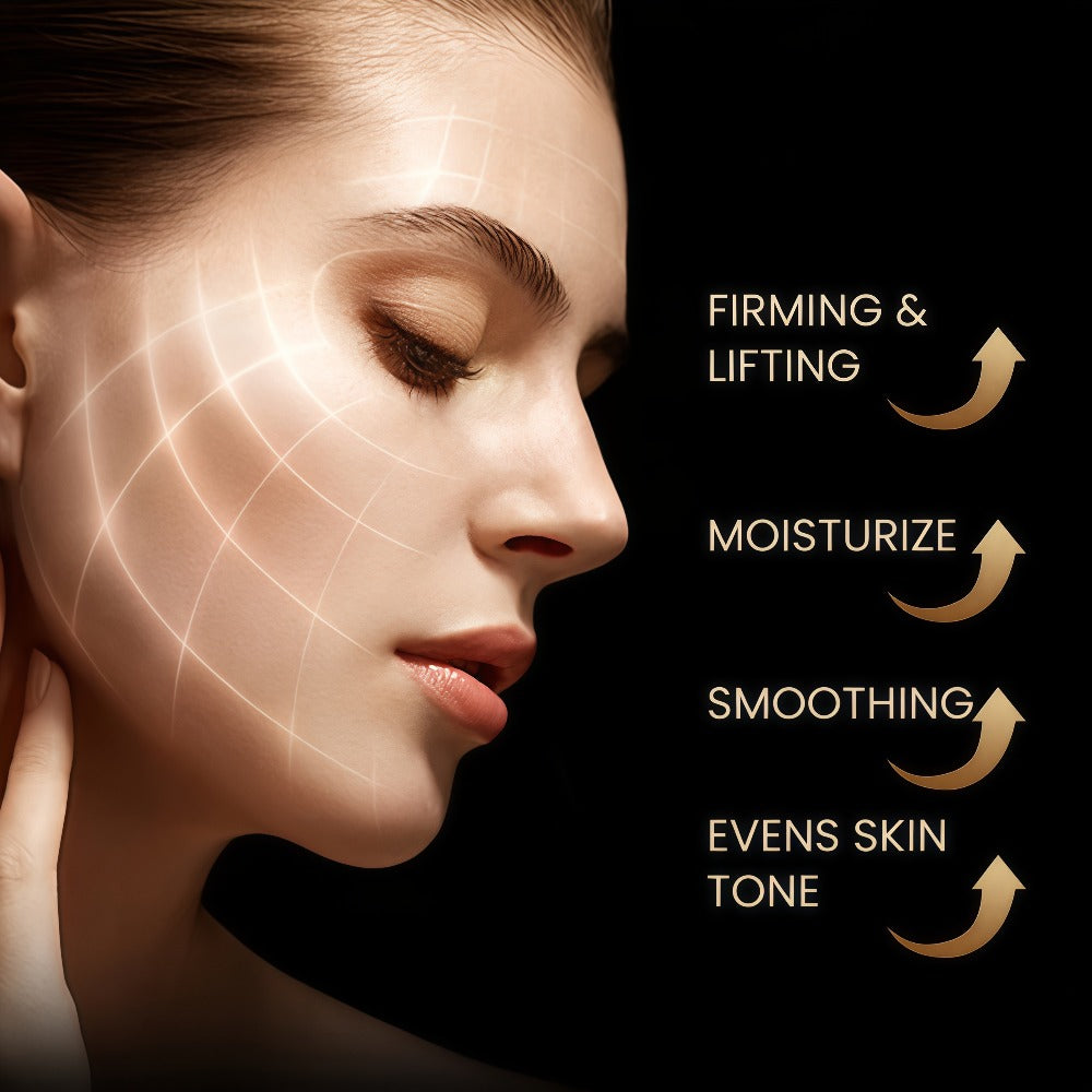 50g Retinol and Hyaluronic Acid Cream, Skincare Facial Moisturizer, Smoothes Fine Lines, Firms Skin Care for Neck, Instant Lift and Brightening, Day and Night Daily Moisturizer, Suitable for Dry, Rough Skin, Youthful Radiance