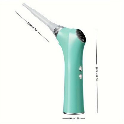 Tonsil Stone Remover Electric Vacuum Tonsil Stone Removal Kit with LED Light 3 Suction Modes 5X Magnifying Mirror Oral Irrigator Tool for Safe Gentle Tonsillolith Removal Adults