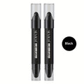 2pcs Set of Sevich Men'S Beard And Hair Dye Sticks, Designed for Long-Lasting Use. This Hair Coloring Pen Effectively Covers Gray Roots for Men And Is Hypoallergenic, Sweat-Proof, And Water-Resistant