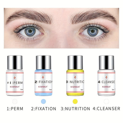 Lash Lift Kit Professional Eyelash Perm Curling Set — Calia Perm Technique, Long-Lasting 6–8 Weeks, Natural Lash Lifting System for Home & Salon Use