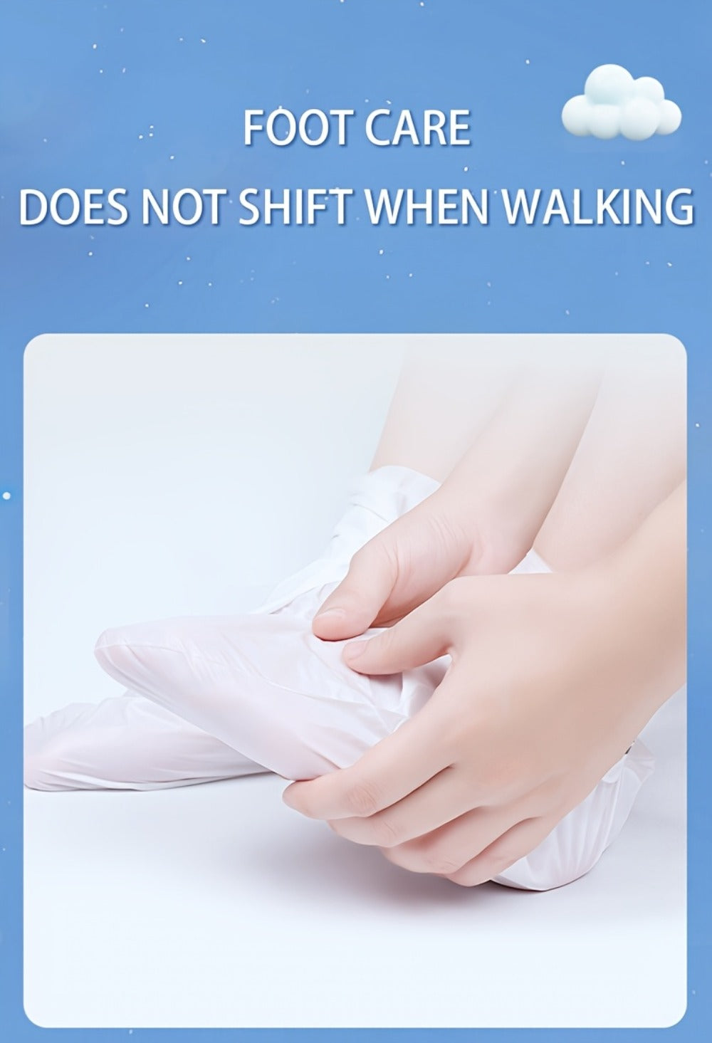 10 Pairs Goat Milk & Niacinamide Moisturizing Foot Masks - Enriched with Ceramides, Hyaluronic Acid, And Allantoin. Exfoliates, Helps Prevent Cracked Skin, Brightens, And Leaves Feet Soft And Smooth. Ideal for Foot Care.