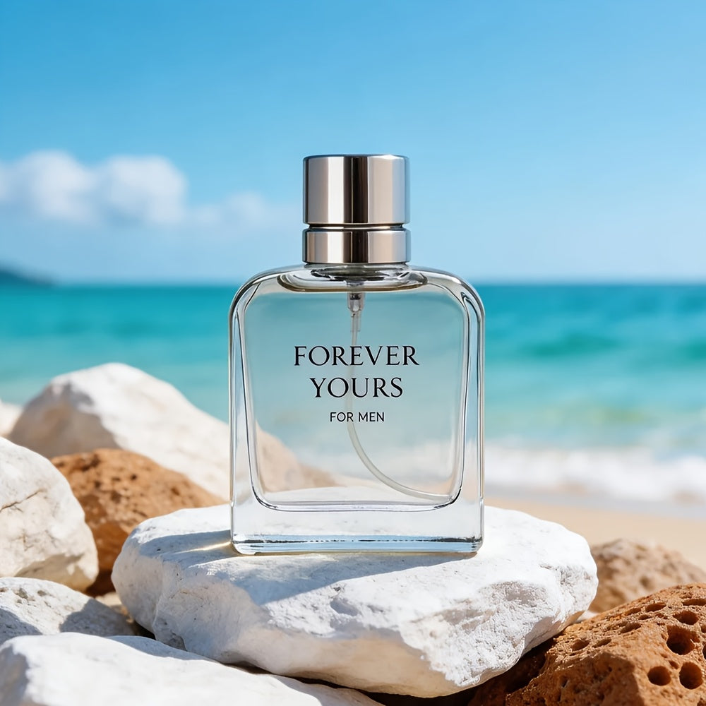 3.4 Oz Men'S Eau De Toilette Spray - Amber Fragrance for Men - Coconut Nectar, Anise, And Ginger - Medium Strength Perfume