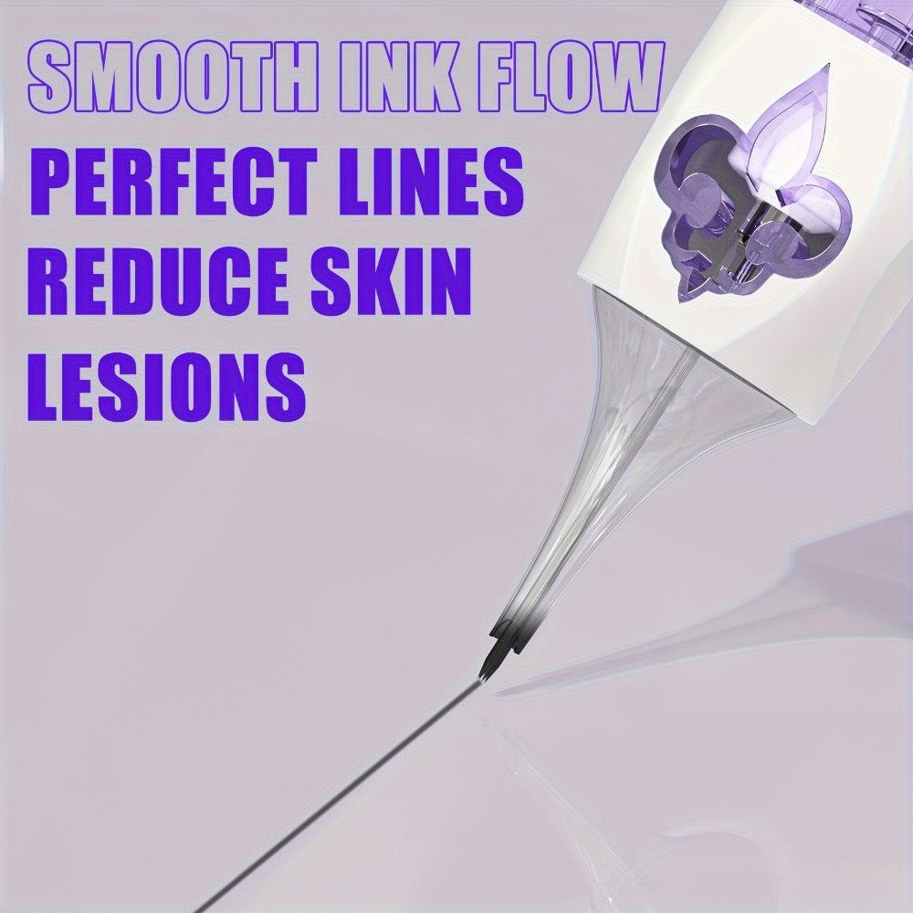 50/20pcs LumenTip Tattoo Cartridge Needles, Disposable Mixed Sizes #12 RL/RS/RM/M1, Round Liner, Round Shader, Curved Magnum, For Tattoo Machines, Tattoo Supplies, Gift For Professional Tattoo Artists And Beginners