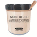 4 Ounces of Nude Blush Acrylic Powder, Beige Nude Acrylic Powder