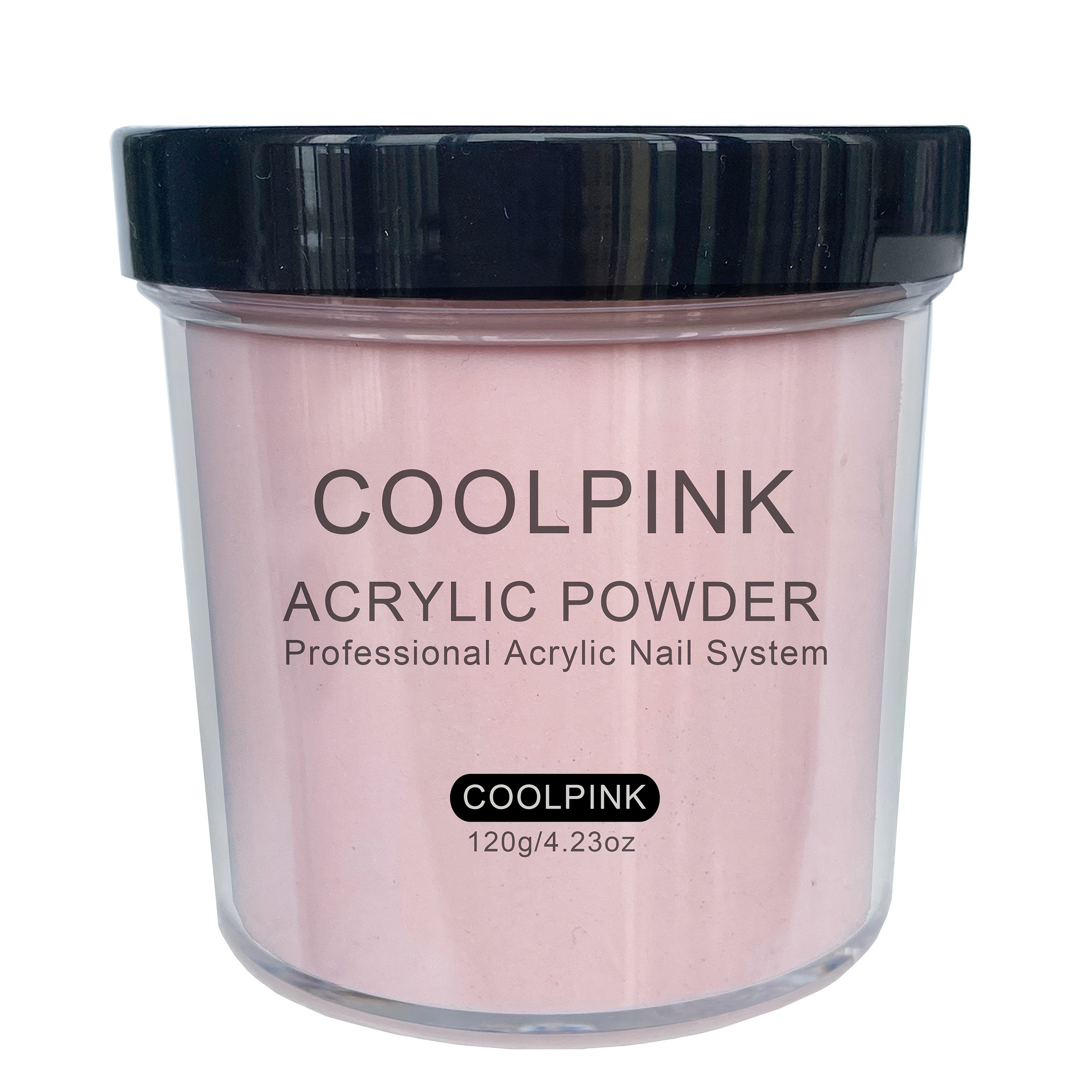 A Kit for Acrylic Nail Powder Featuring 4 Ounces of Glitter in Cool Pink, Golden, And Natural Tones, Suitable for Extensions, Sculpting, And 3D Designs. It Is Free of Formaldehyde, Does Not Require a Lamp, And Comes in a Durable Container Or Box