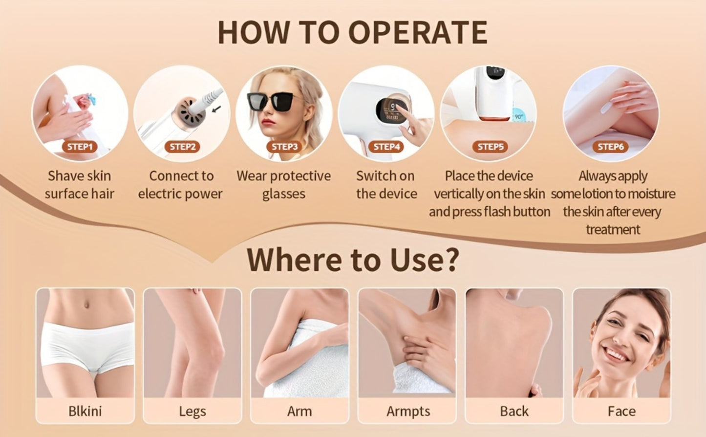 IPL Hair Removal Device with Ice Cooling - 999,900 Flashes Painless Permanent Hair Remover for Women & Men, 9 Levels for Legs Arms Armpits Bikini Line Face