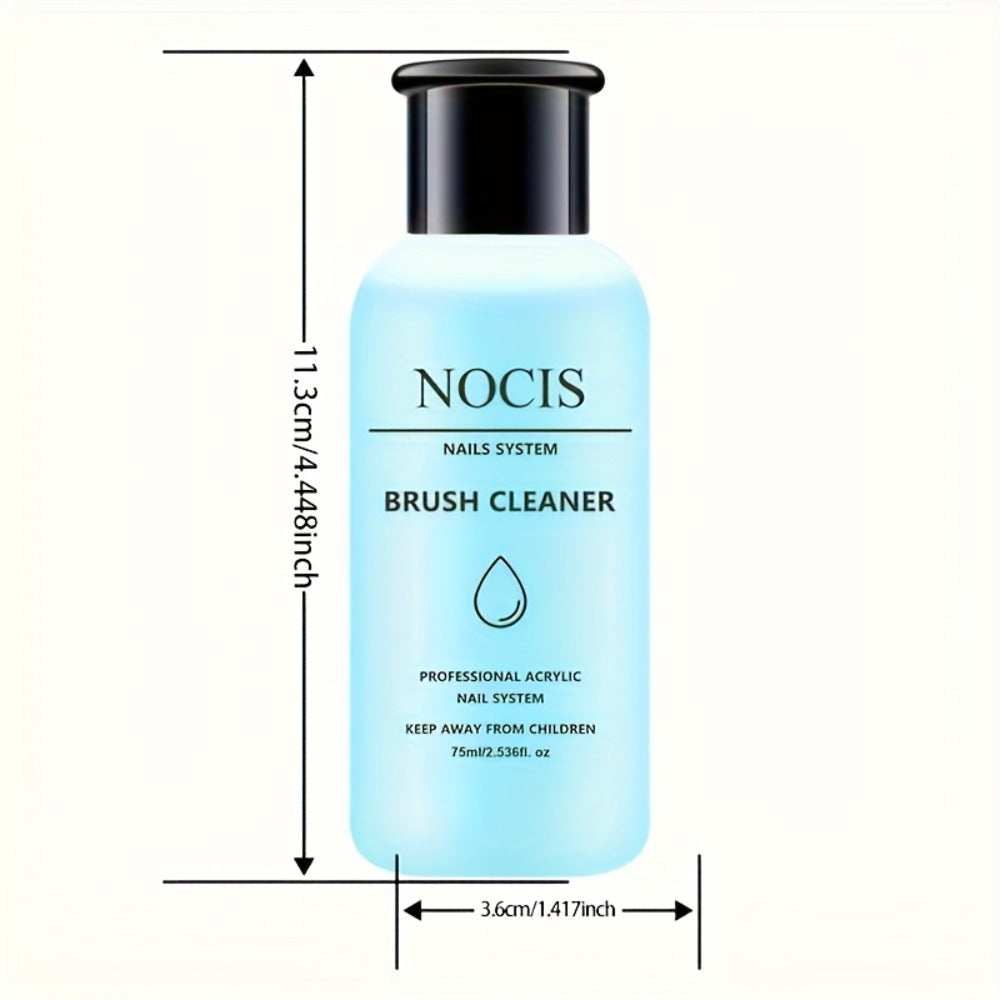 Nail Brush Cleaner And Conditioner - Quickly Clean Gel Nail Brushes, Paint Brushes, Airbrushes, Art Tools, Preserver And Restorer for Kolinsky Acrylic Brush Etc.