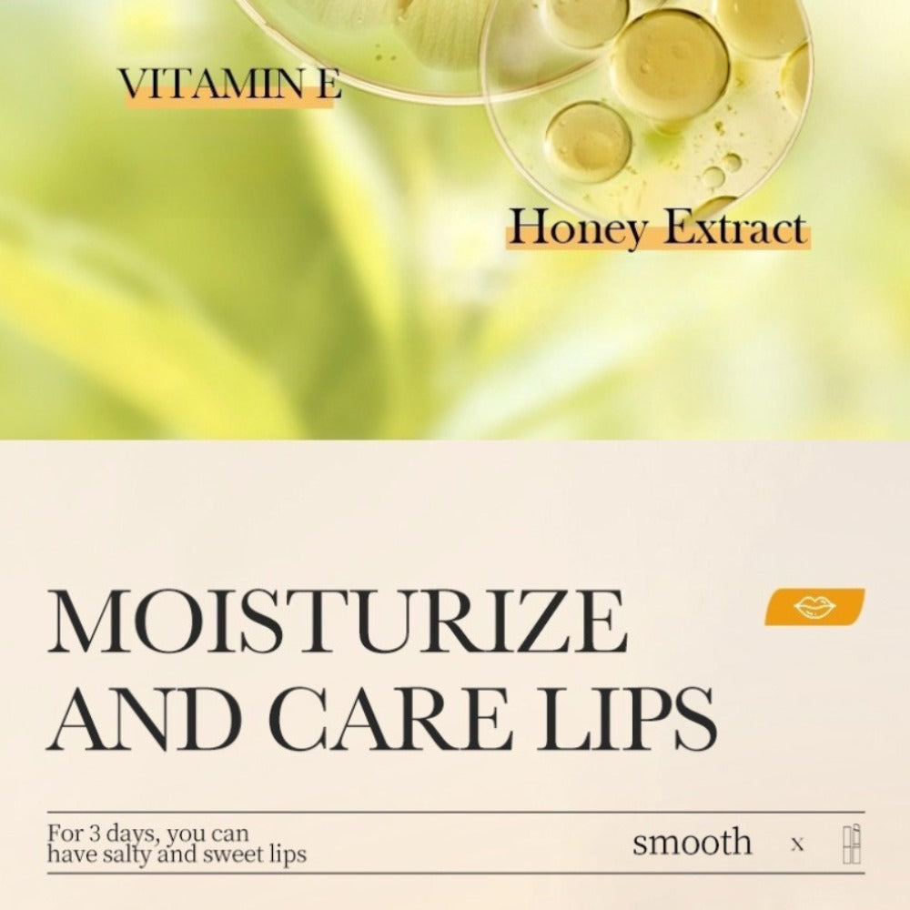 6pcs/10pcs Manuka Honey & Vitamin E Lip Balm Suitable for Women - Overnight Hydrating Lip Mask & Lip, 12hrs Long-Lasting Moisture, Korean Skincare, for Dry, Chapped Lips