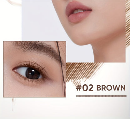 3D Curling Mascara — Volumizing, Waterproof & Smudge-Proof Eyelash Wand, Long-Lasting Nourishing Formula, Suitable for All Eye Types, Korean Makeup Style, Black & Brown, Curling & Precision Design