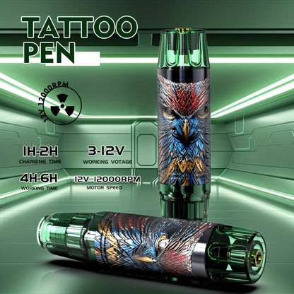 Tattoo Kit Complete Set INKSOUL TM-91 Tattoo Machine Gun Kit Professional Tattoo Equipment & Supplies for Beginners and Artists All-in-One Starter Kit