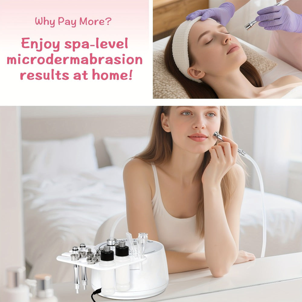 Kendal Microdermabrasion Machine Professional, 3in 1 Dermabrasion Machine, Facial Beauty Equipment for Dermabrasion, Vacuum & Spray Moisturisation, Esthetician Supplies. Christmas Gifts, Skin Care Gifts for Women