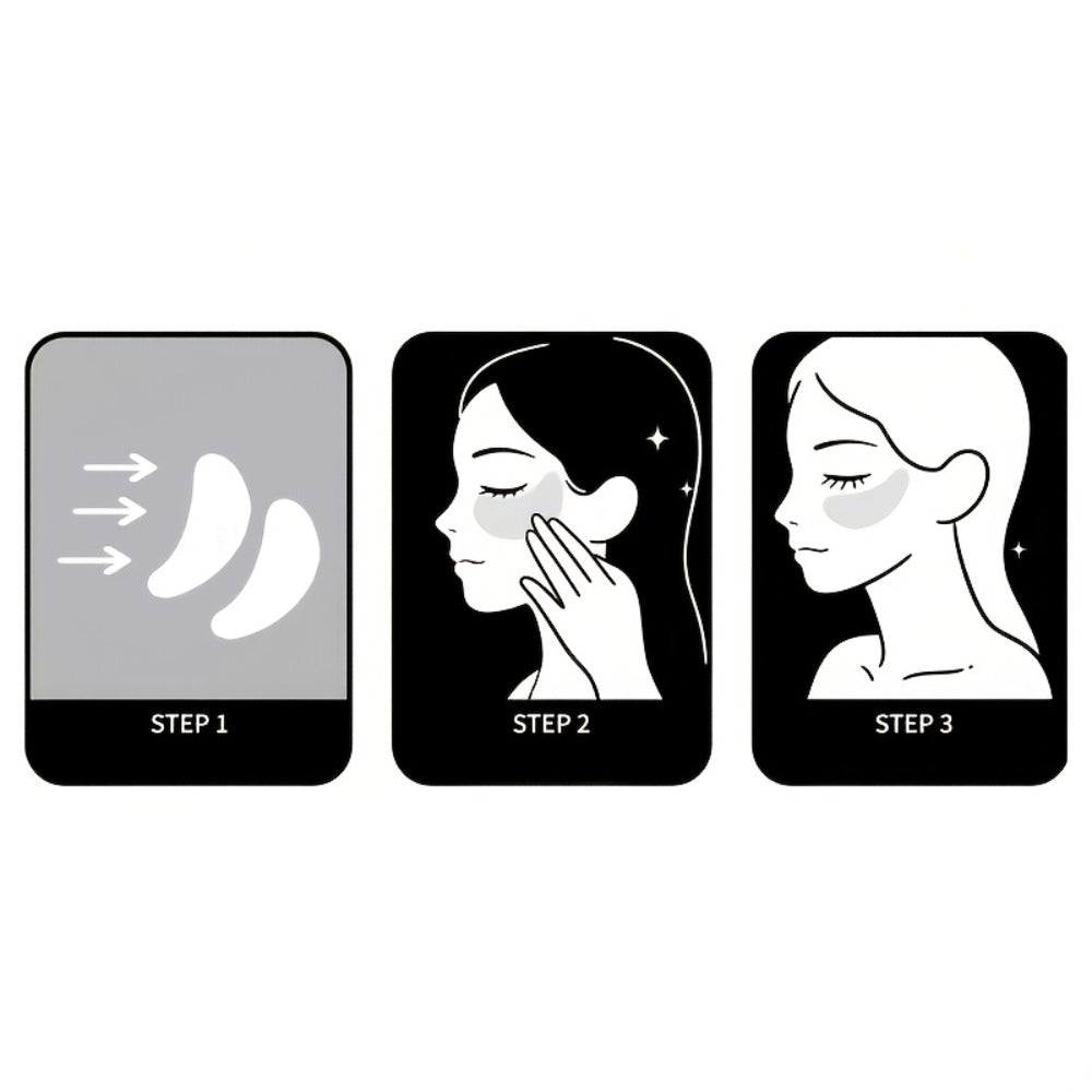 Arovira Collagen Eye Cream & Eye Mask, Hydrates And Firms The Eye Area, Suitable for Dark Circles Puffiness And Fine Lines, 60pcs, Fragrance-free Daily Skincare Routine, Elegant Packaging Natural Ingredients
