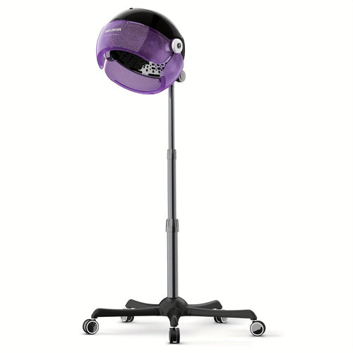 Standing Hooded Hair Dryer 1875W — Professional Ionic Floor-Standing Hood Dryer for Salon, Adjustable Height, Deep Conditioning, Natural Hair, 4 Colors