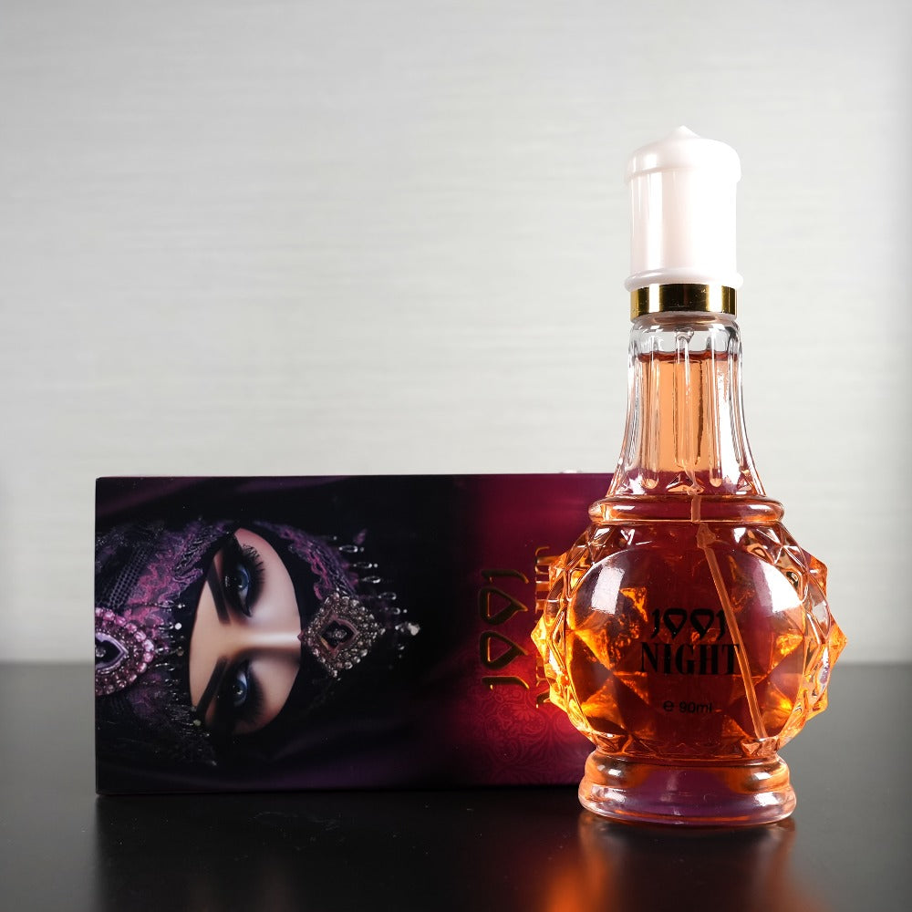 Arabian Perfume for Women 1001 Nights Long Lasting Floral Fruity Oriental Fragrance Spray Middle Eastern Scent Date Night Party Gift for Her