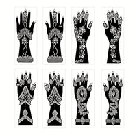 8pcs Stencils SM012