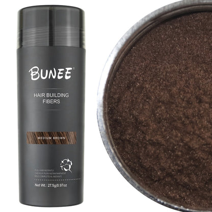 Hair Building Fibers Instant Thickening Powder for Thinning Hair — Natural Volume & Density, All-Day Hold, Washable & Non-Staining, 7 Color Options for All Hair Shades