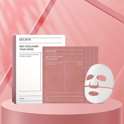 Hyaluronic Acid Face Mask 36pcs 3 Boxes Glycerin Collagen Deep Hydrating Sheet Masks Unscented Moisturizing Facial Masks for All Skin Types - Valentine's Day Gift