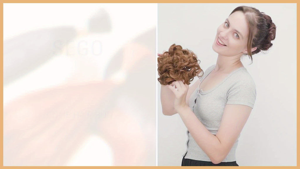 X-Thick Large Rose Bud Chignon Hairpiece Curly Dish Comb Clip In Ponytail Messy Bun Extensions Scrunchie Updo Synthetic Easy Stretch Hair Buns Hair Piece Wedding Party Halloween Christmas Daily For Women