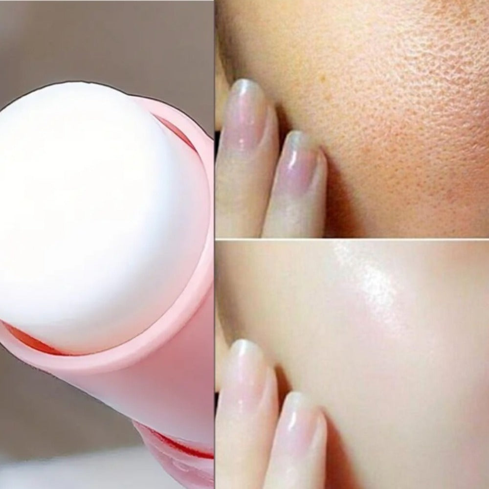 Matte Foundation Stick for Pore Coverage - Long-Lasting Oil Control Base Makeup with Natural Concealer & Moisturizing Formula - Korean Cosmetic Full Coverage Face Stick for Women - 2pcs Set