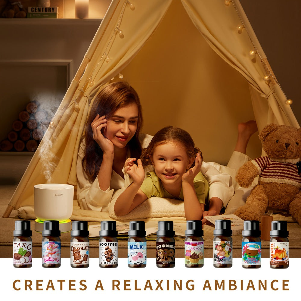 10ml/0.33oz Lollipop Scented Essential Oil - Alcohol-Free, Long-Lasting Sweet Fragrance for s, Men & Women, Sensitive Light Beige, Light Beige Toning Facial Care, Body Massage, Diffuser, DIY Candle/Soap Making, Gift Choice (All Light Beige Types)