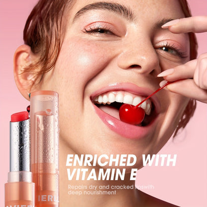 Lip Balm Set 4pcs Waterproof — Long-Lasting Moisturizing & Nourishing with Vitamin E Oil & Plant Oils for Dry Chapped Lips, Women's Lip Care Gift Set