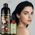 This Valentine'S Day Hair Coloring Gift Set Includes 16.91 Ounces of Hair Coloring Shampoo (With Five-In-One Benefits) And 0.03/1.01 Ounces of Rosemary Hair Oil. The Gentle, Non-Irritating Formula Makes It The Perfect Valentine'S Day Gift