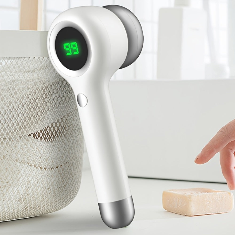1pc USB Rechargeable Electric Foot Callus Remover Kit - Rechargeable Pedicure Tools For Feet Care With 3 Interchangeable Heads, 2 Speeds, And Dander Vacuum Cleaner - Professional Foot Care Solution For Smooth And Soft Feet