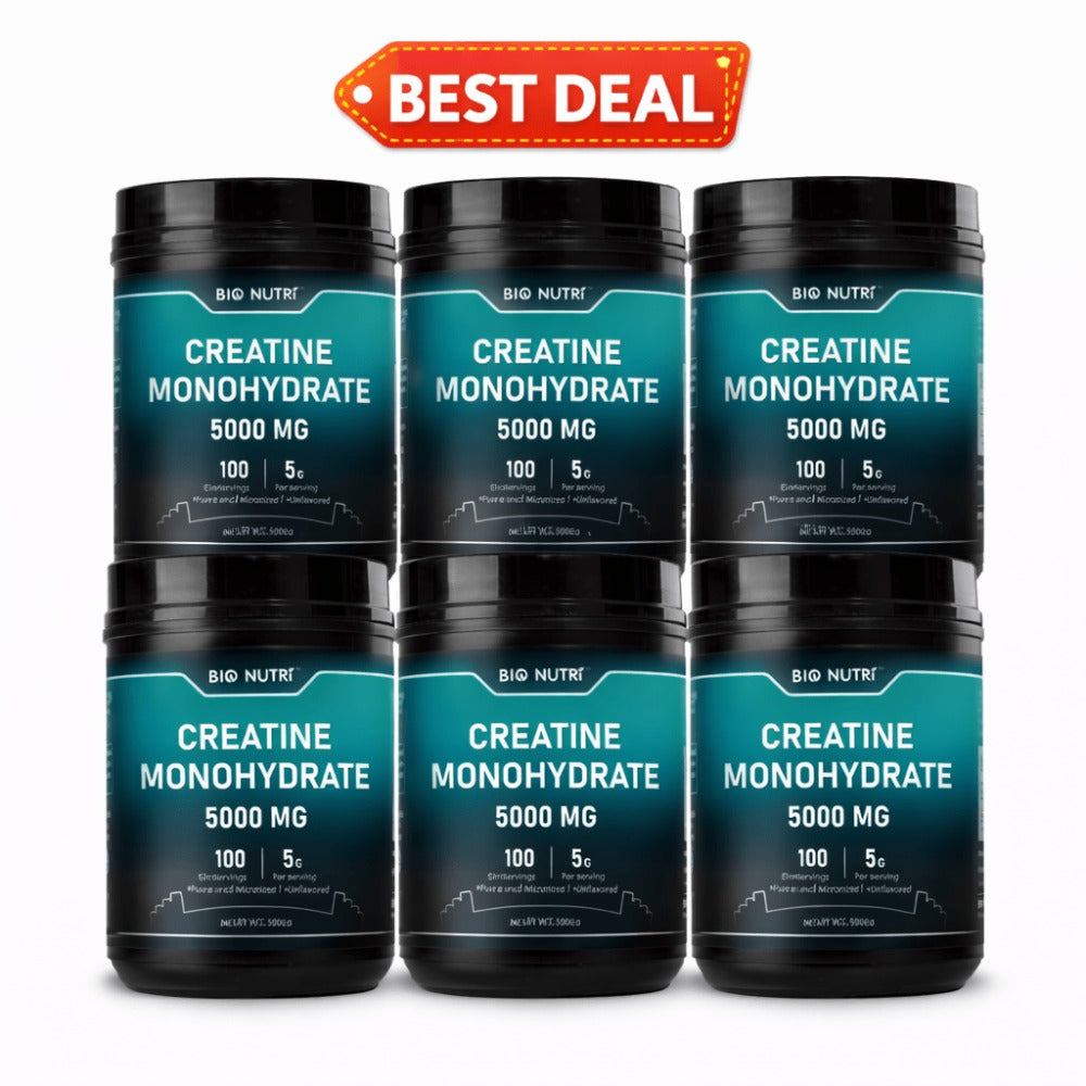 Creatine Monohydrate Powder 500G, 5000mg Per Serving, Micronized Creatine, Pure Unflavored