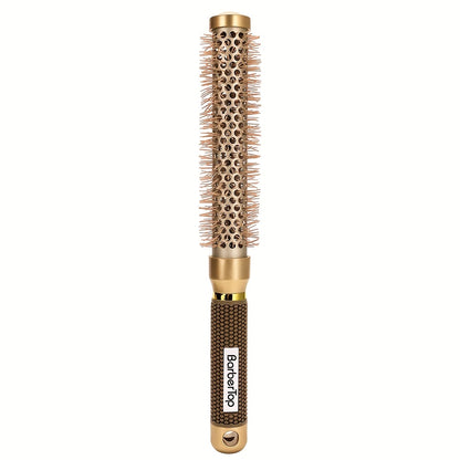 Round Hair Brush Nano Ceramic Ion Professional – Heat Resistant Styling Roller Comb for Voluminous Bangs, Wavy Curls & Blow Dry – 4 Sizes: 25mm, 32mm, 45mm, 53mm